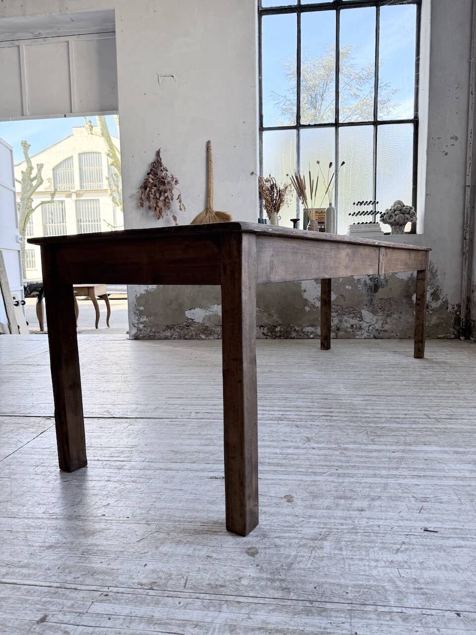 Farm table in pine 1950 250cm