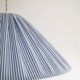 Conical suspension fine stripes Malala "marine"