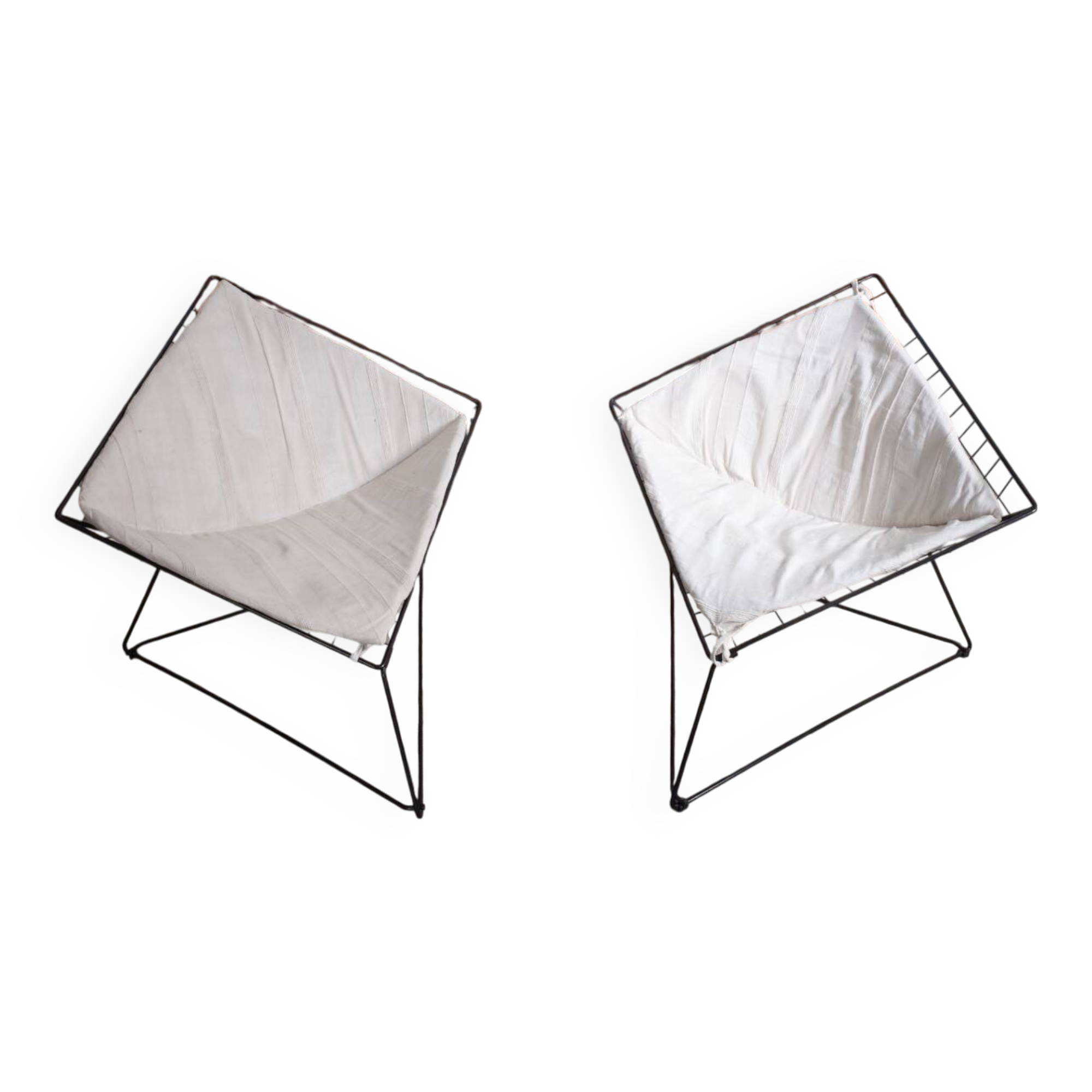 2 x OTI Gammelgaard Diamond Sessel + Tisch