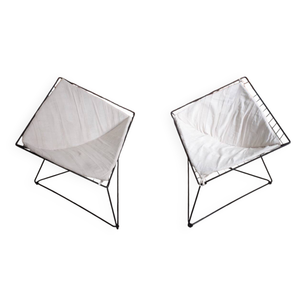 2 x OTI Gammelgaard Diamond Sessel + Tisch