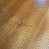 Danish round teak table from the 60s