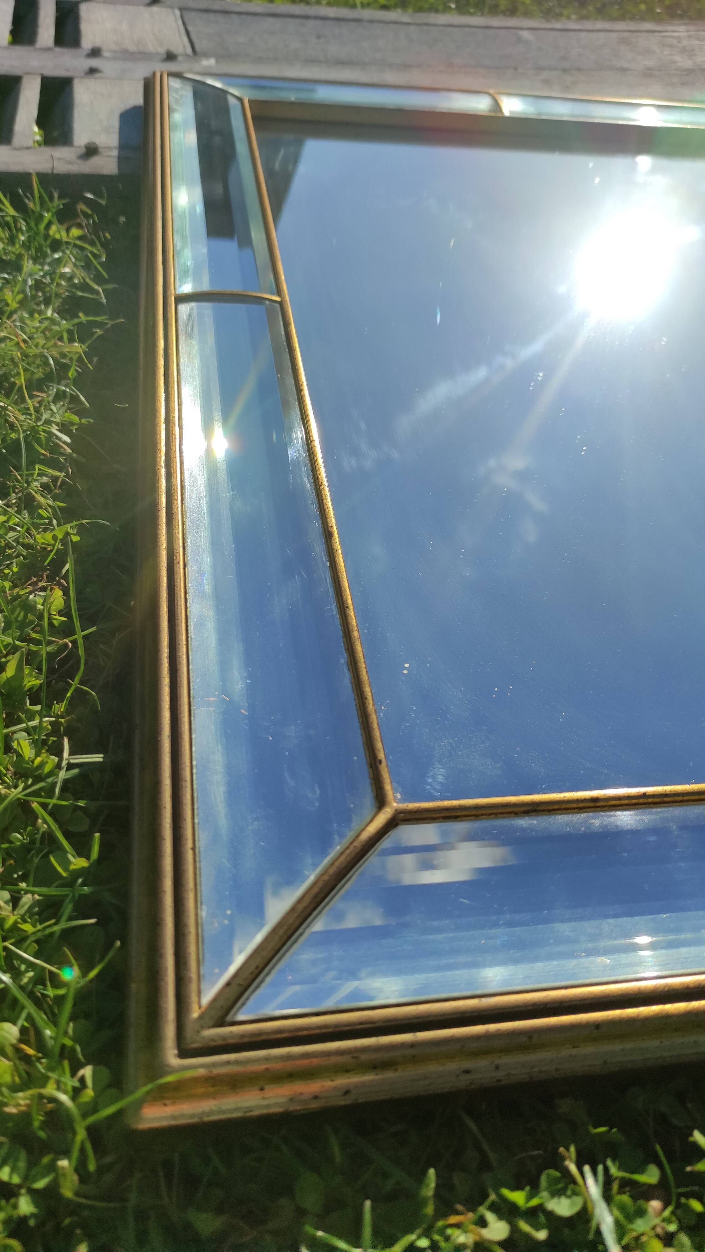 Mirror neoclassica parclose beveled