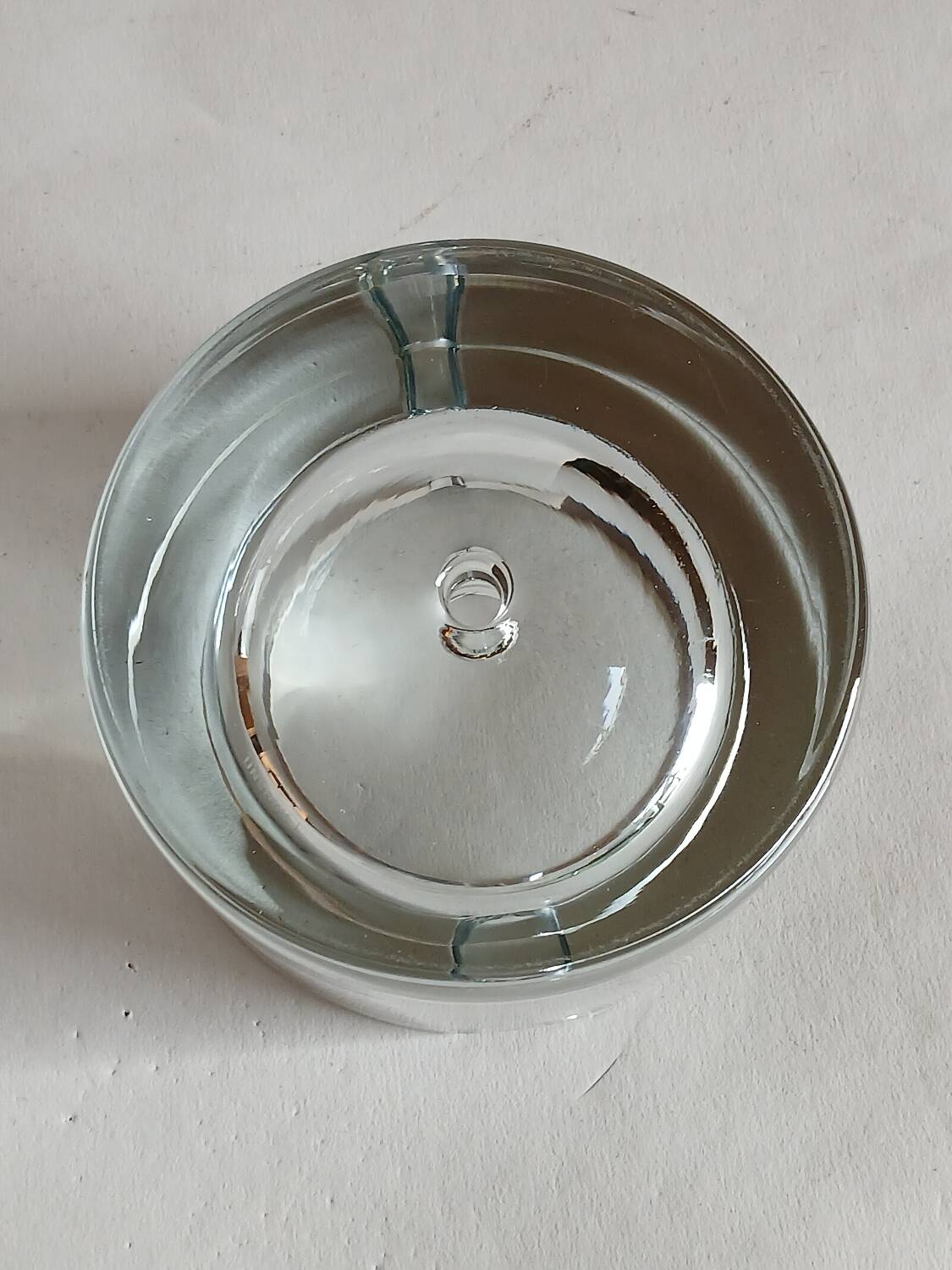 Crystal ashtray by Krosno, Poland