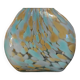 Multicolored glass vase
