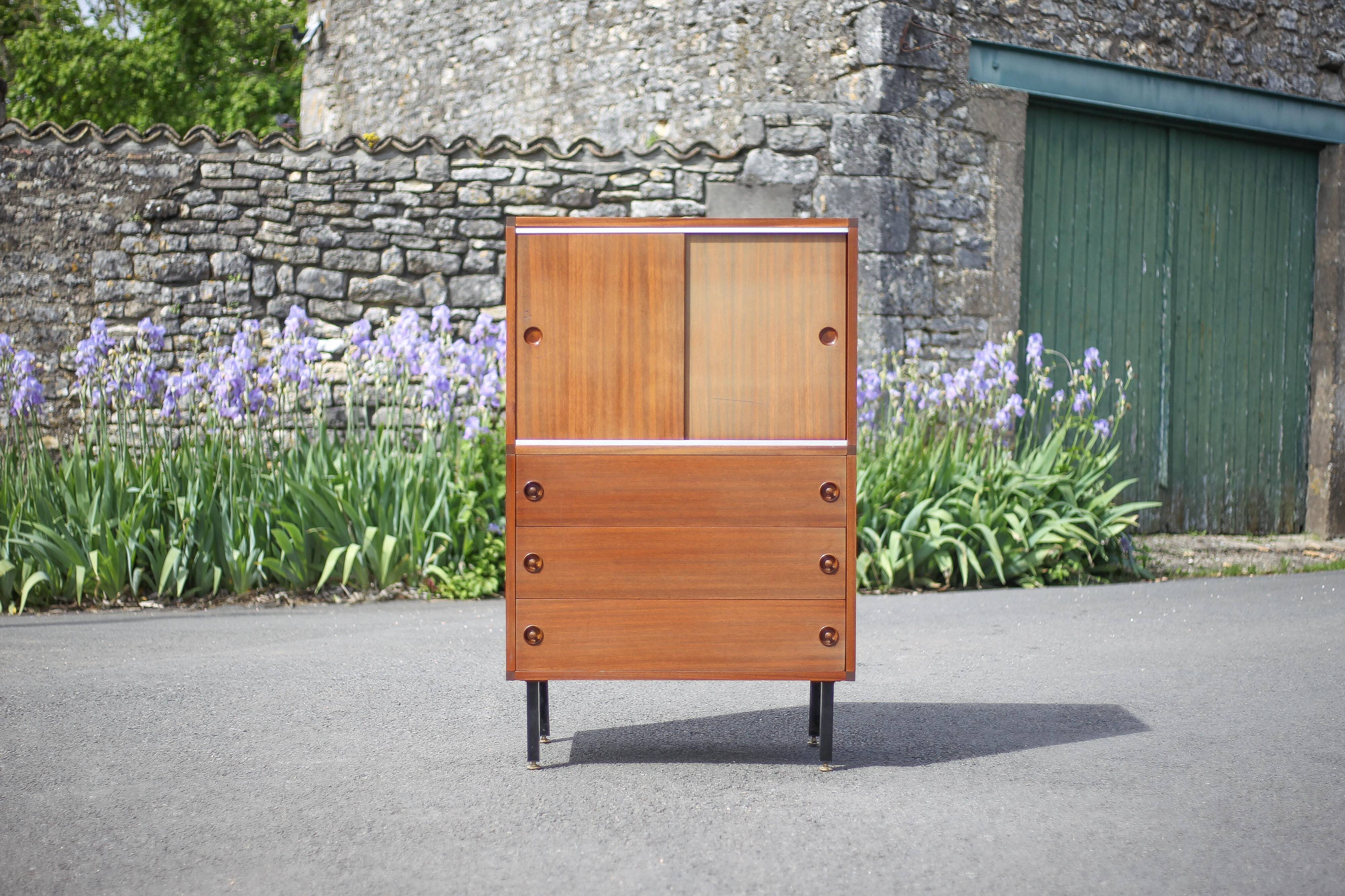 ARP Minvielle furniture, storage furniture with drawers, vintage furniture, interior decoration, 50's