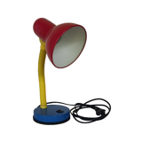Multicolored desk lamp from the 80s