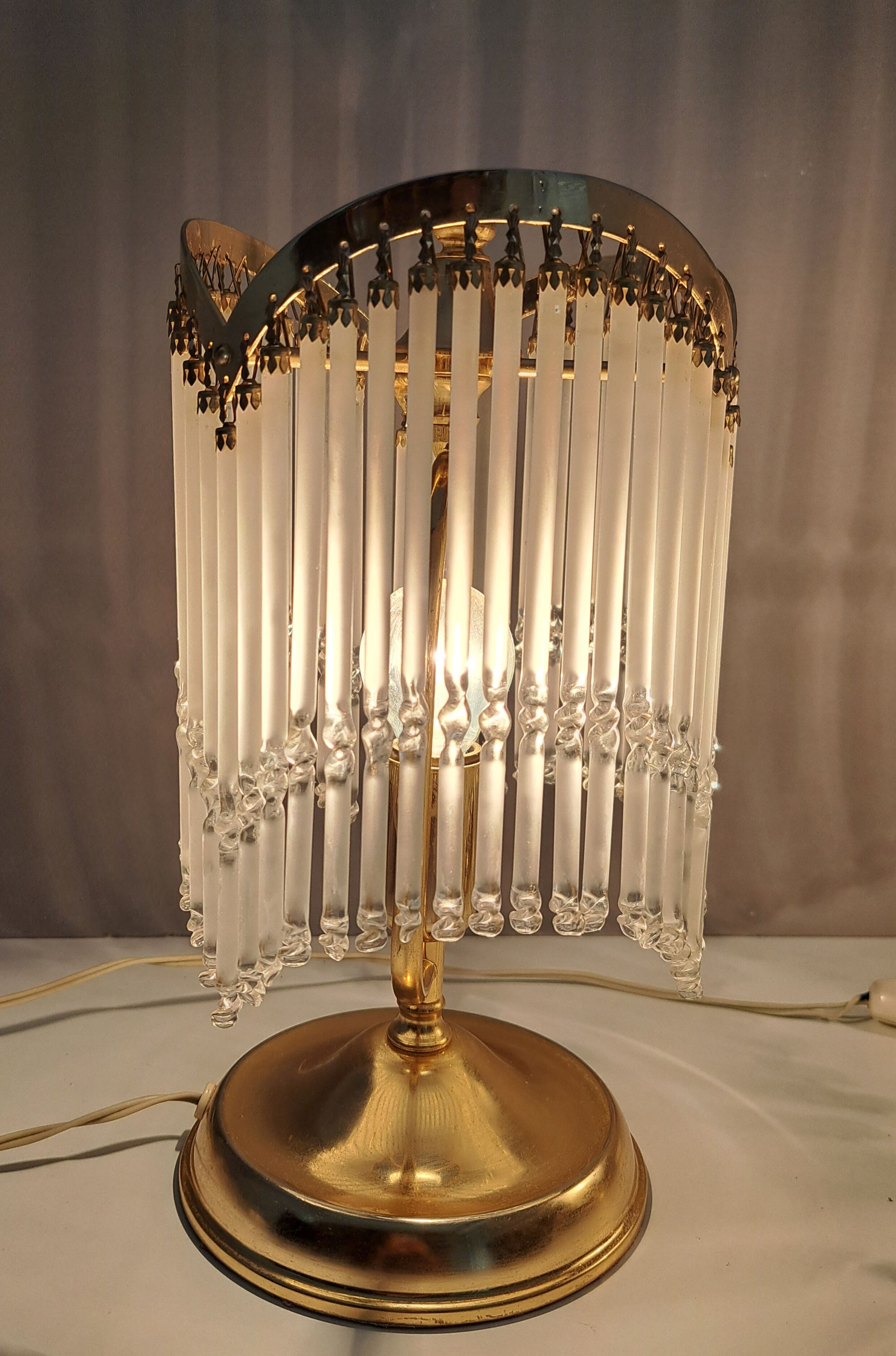 Pair of classic bedside lamps