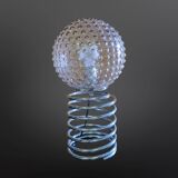 Lampe de table vintage en spirale, Allemagne 1960