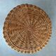 Vintage wicker / bamboo stool
