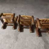 Set de 4 chaises vintages