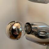 Stilux chandelier in chrome metal chain shape