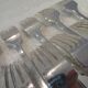 12 Christofle Concorde silver plated dessert forks, 17cm