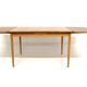 Table de salle à manger "portefeuille" en teck, Suède, 1960