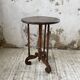 19th century oak pedestal console