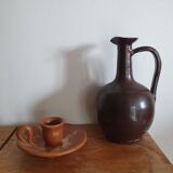 Sandstone handle candle holder