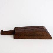 Grain shovel, spice shovel in engraved wood - Folk art