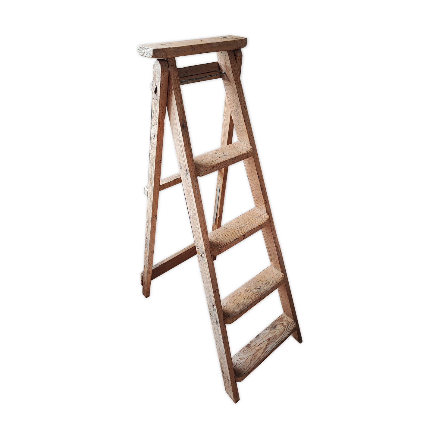 Wooden stepladder