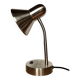 Flexible brushed steel desk lamp Kema Keur Germany vintage