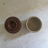 Enamelled stoneware water butter maker