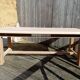 Table de ferme bois brut