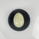 Set of vintage decorative eggs in translucent veined onyx, 1970s