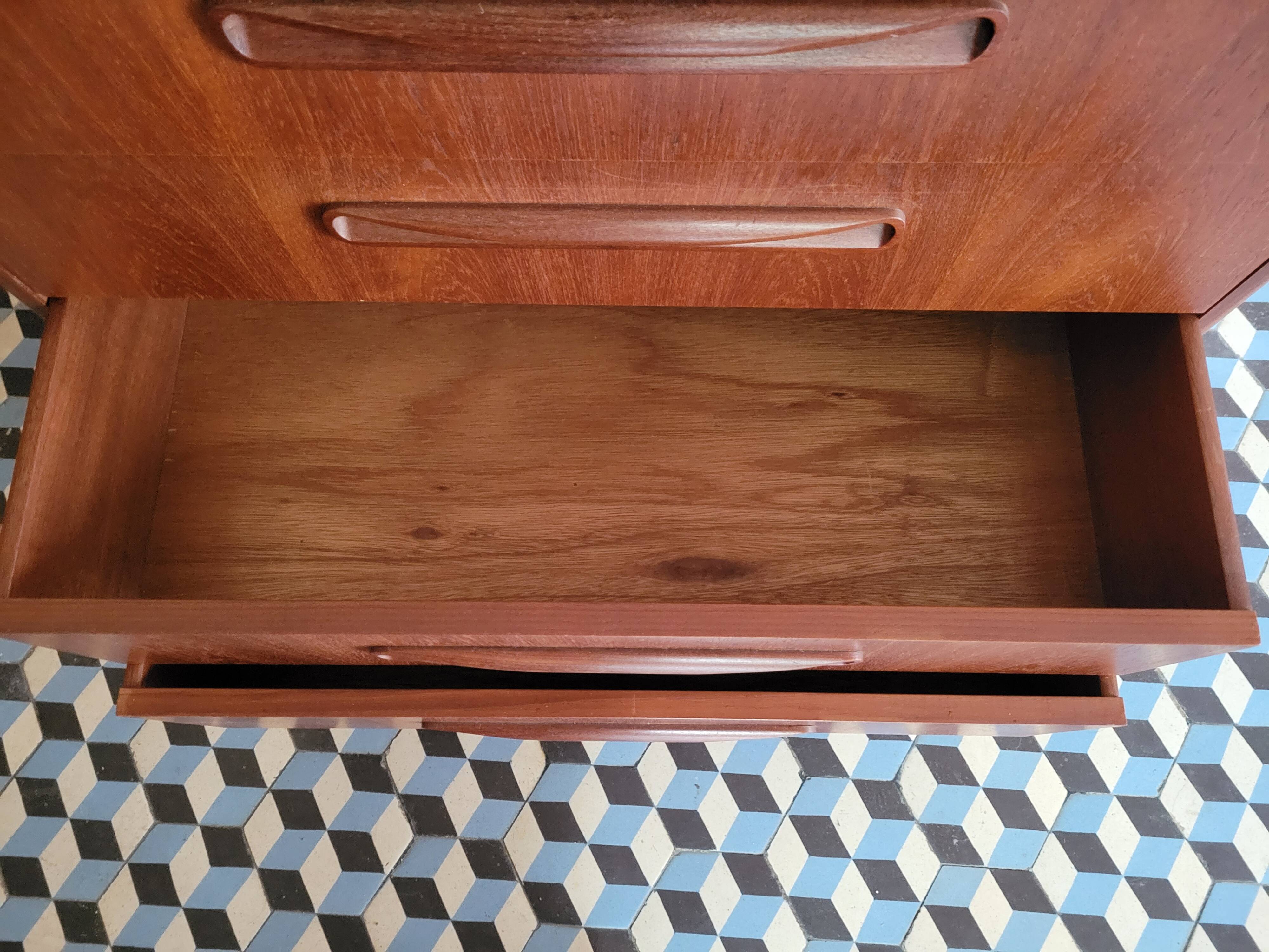 G-Plan Fresco teak chest of drawers