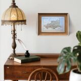 Map of Pyrénées-Orientales, 1889. Authentic Vintage.