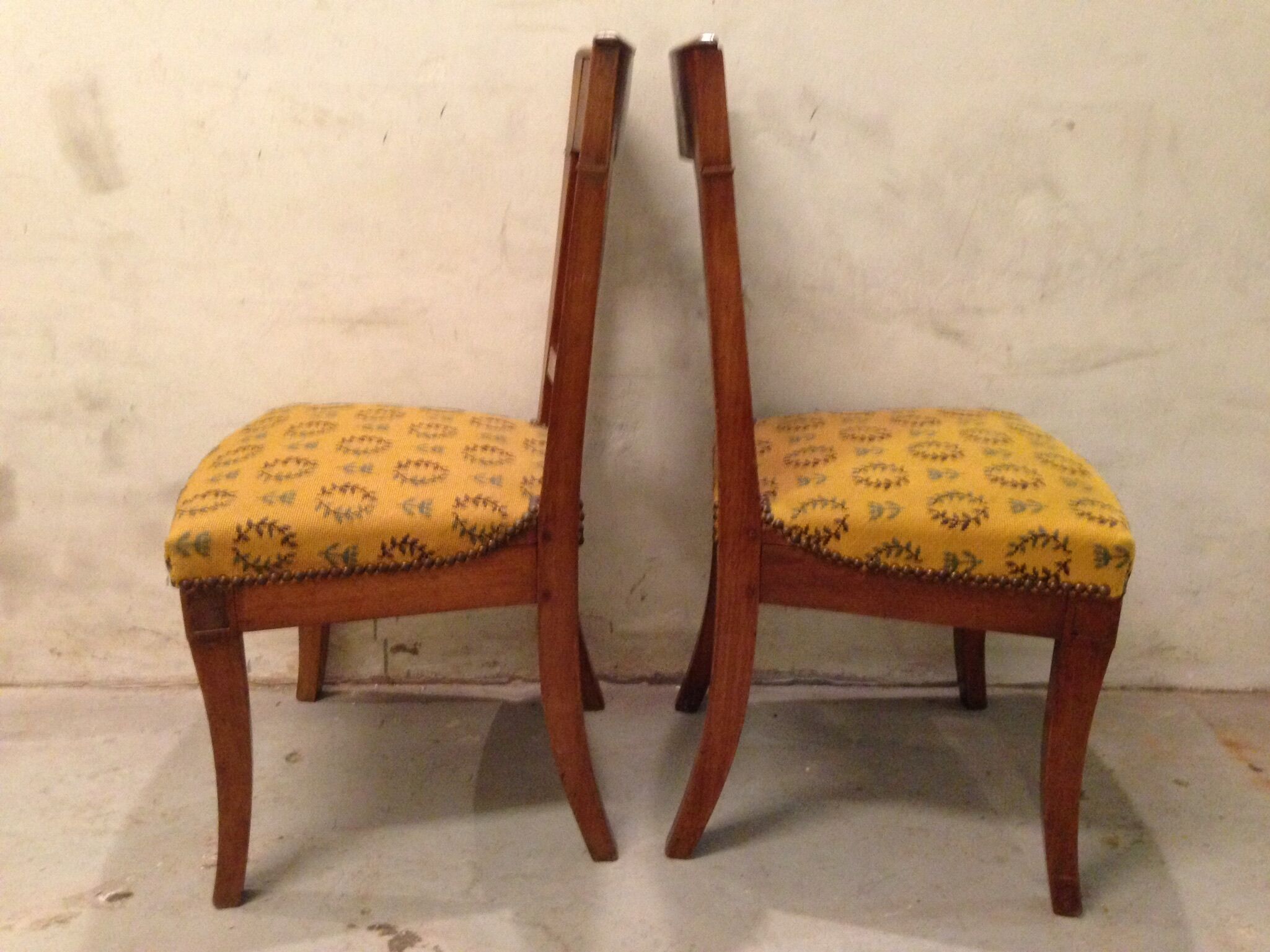 Pair of chairs 19th