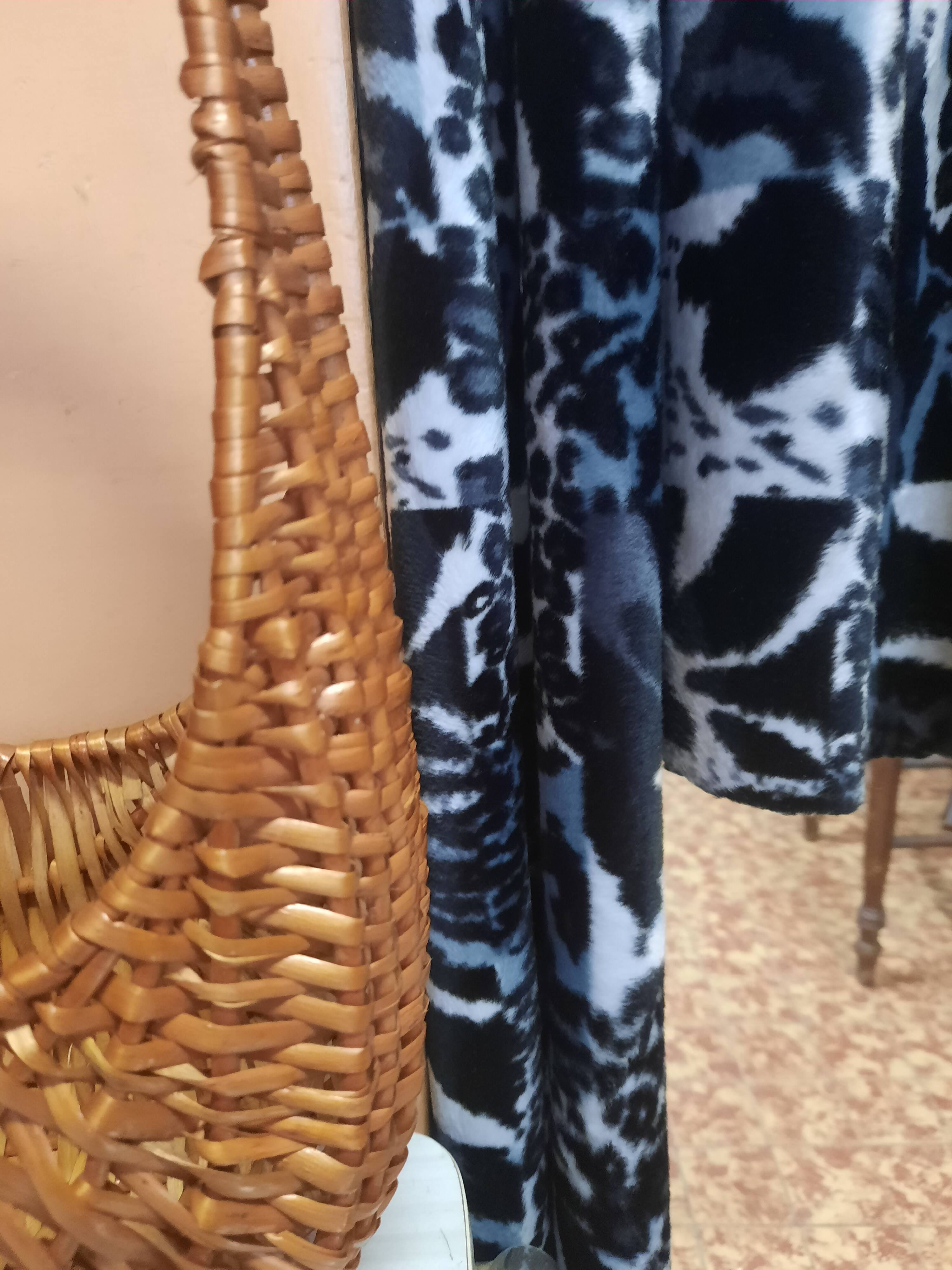 Vintage wicker basket