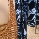 Vintage wicker basket