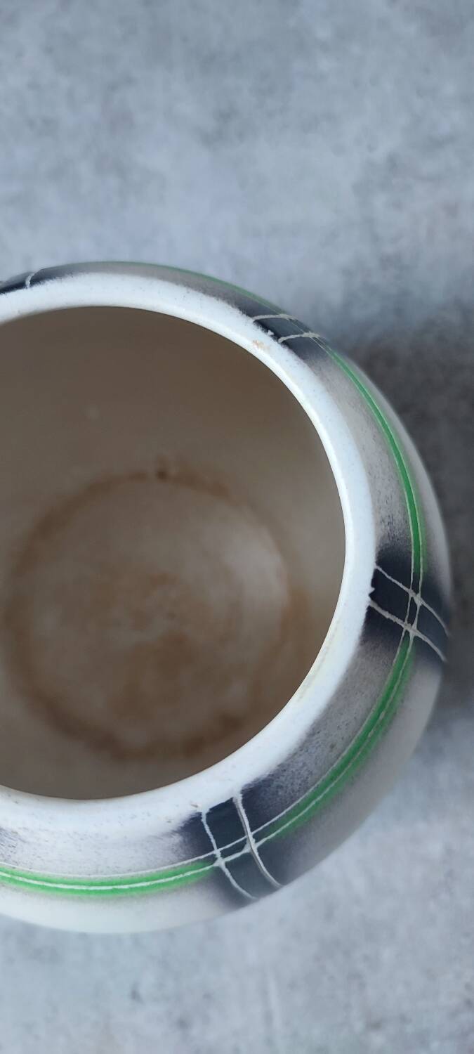 Saint Clément France earthenware vase