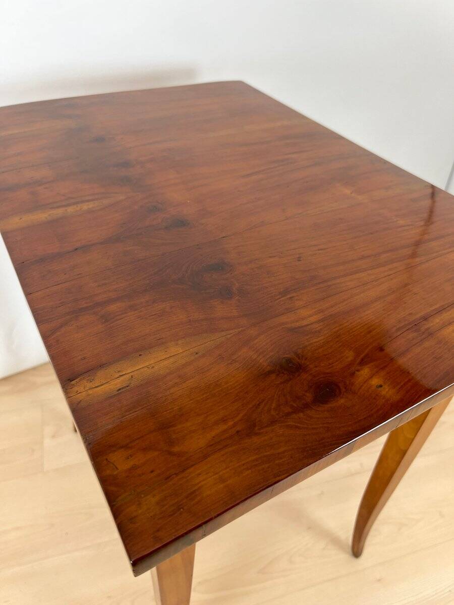 Biedermeier Side Table in Cherrywood, 1820
