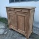 Buffet parisien en sapin brut vintage