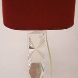 Romeo Rega lucite table lamp, 1970s