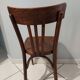 Suite of 6 baumann vintage bistrot chairs 1960s