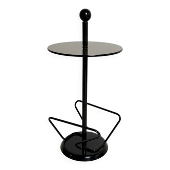 Post modern magazine rack side table
