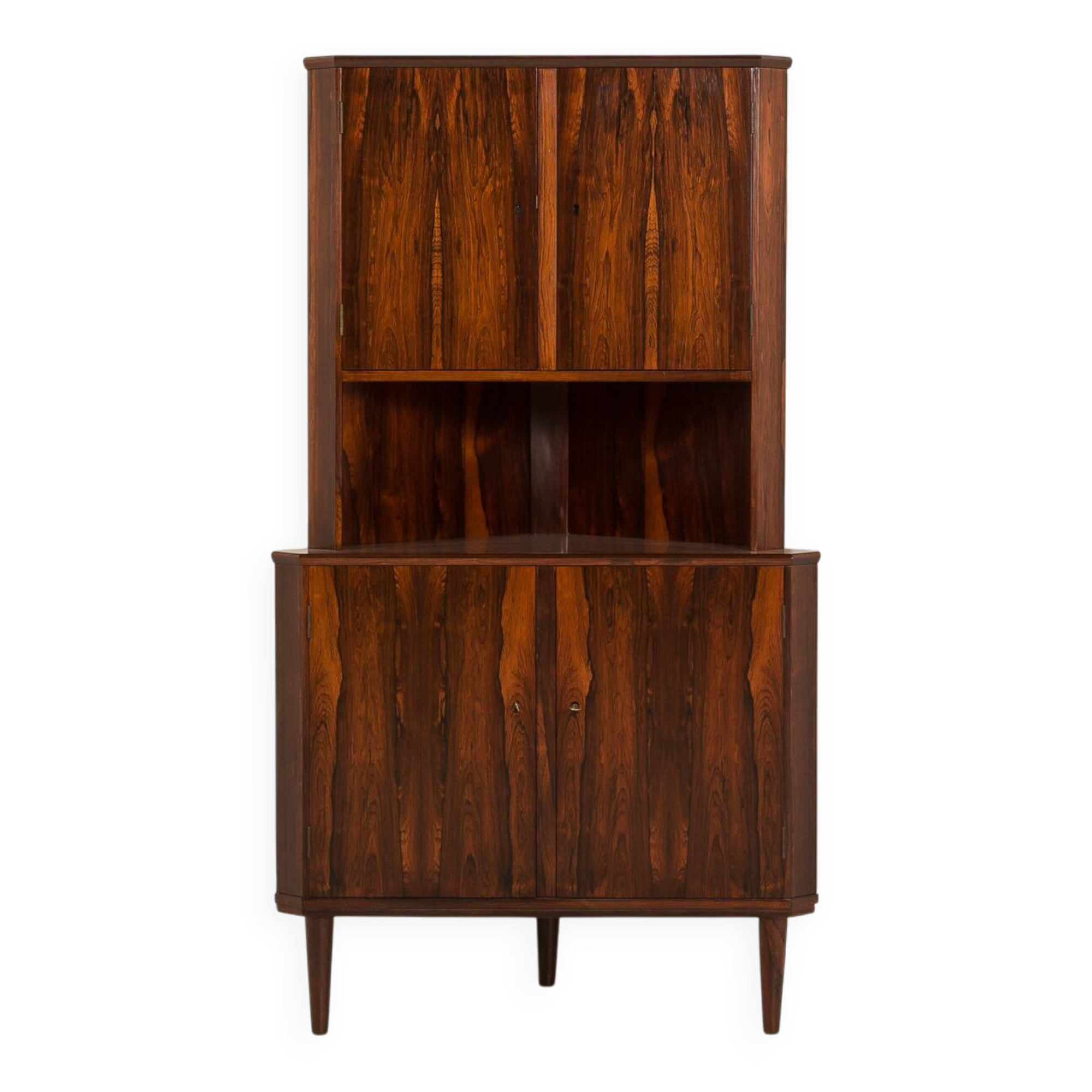 Danish mid century corner cabinet attr. to Carlo Jansen 1960s