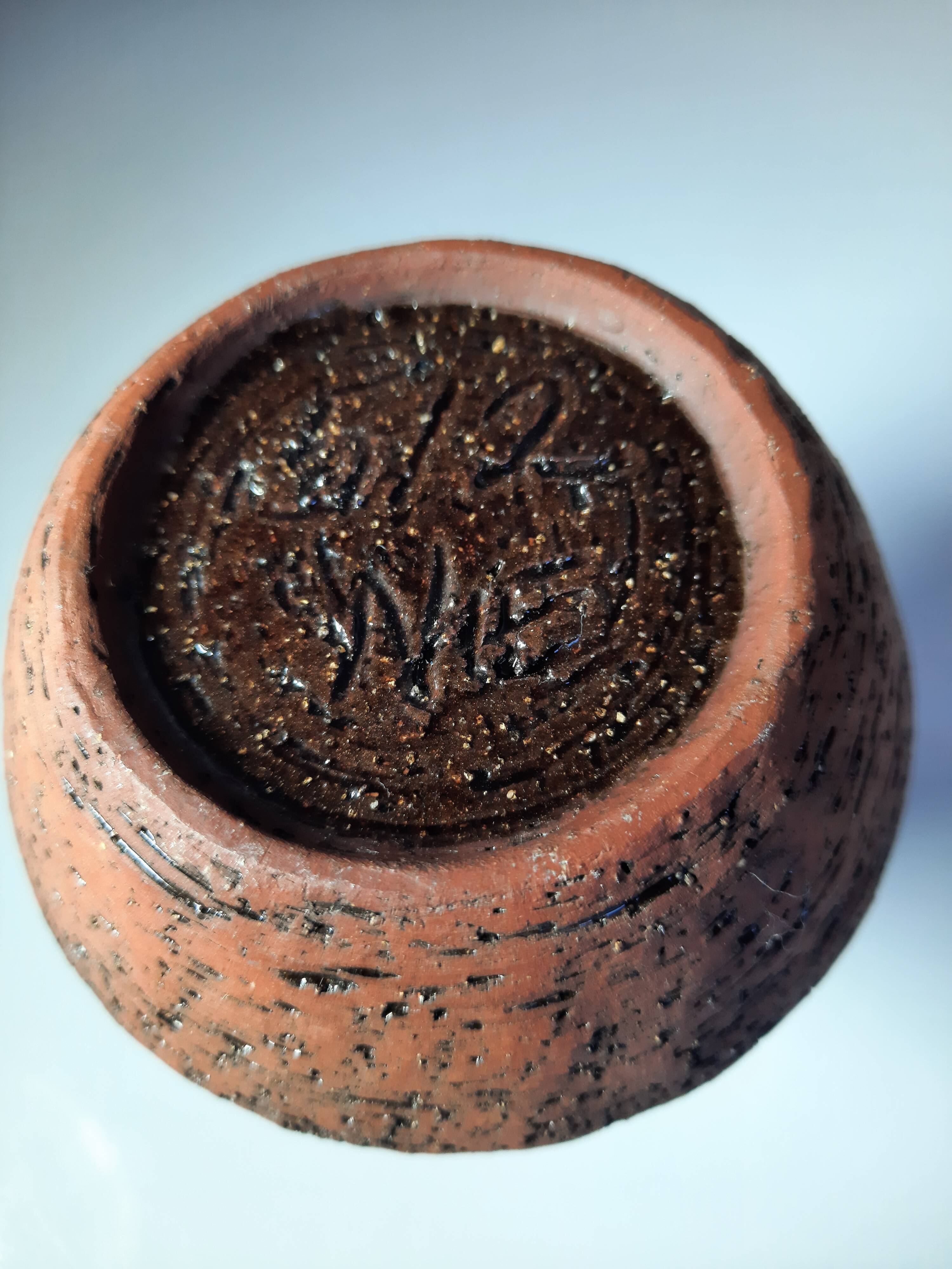 Vase by Ninnie Forsgren for bromma keramik , year 1968