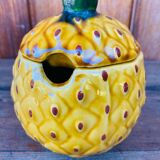 Pineapple pot in slip