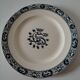Pair of ironstone plates – Salins François Ier & KG