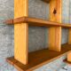 Modernist pine shelf bookcase Regain