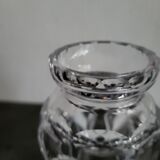 Vintage Bohemian crystal vase in excellent condition.
