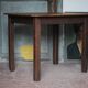 Wooden table with 1 drawer, coffee table, kitchen table, vintage wooden table.