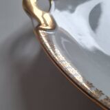 Pair of porcelain cake dishes