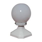 Porcelain lamp and opaline