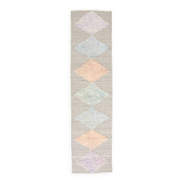 Tapis de couloir oriental Oushak 3x11, 86x339Cm