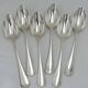 Christofle Japanese, 6 table settings, 12 pieces in silver-plated metal.