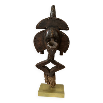 African statuette reliquary Gabon (pipe)
