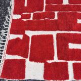 Beni Ouraine rug from Oued Zam, handmade in the traditional style, size 140 x 250 cm