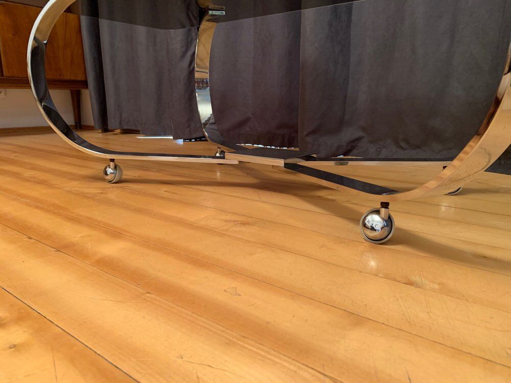 Mobile coffee table, Italy, 1970s